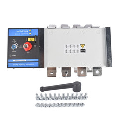 Industrial Automatic Transfer Switch 4P 630A 110V or 220V High Quality Plastic