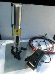 Heilind Pneumatic Universal Power Crimper model 689F with Swivel Base 689F-37
