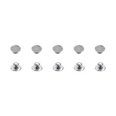 10 Pcs/Pack Dental Orthodontic Round Lingual Button Bondable Mesh Base Split