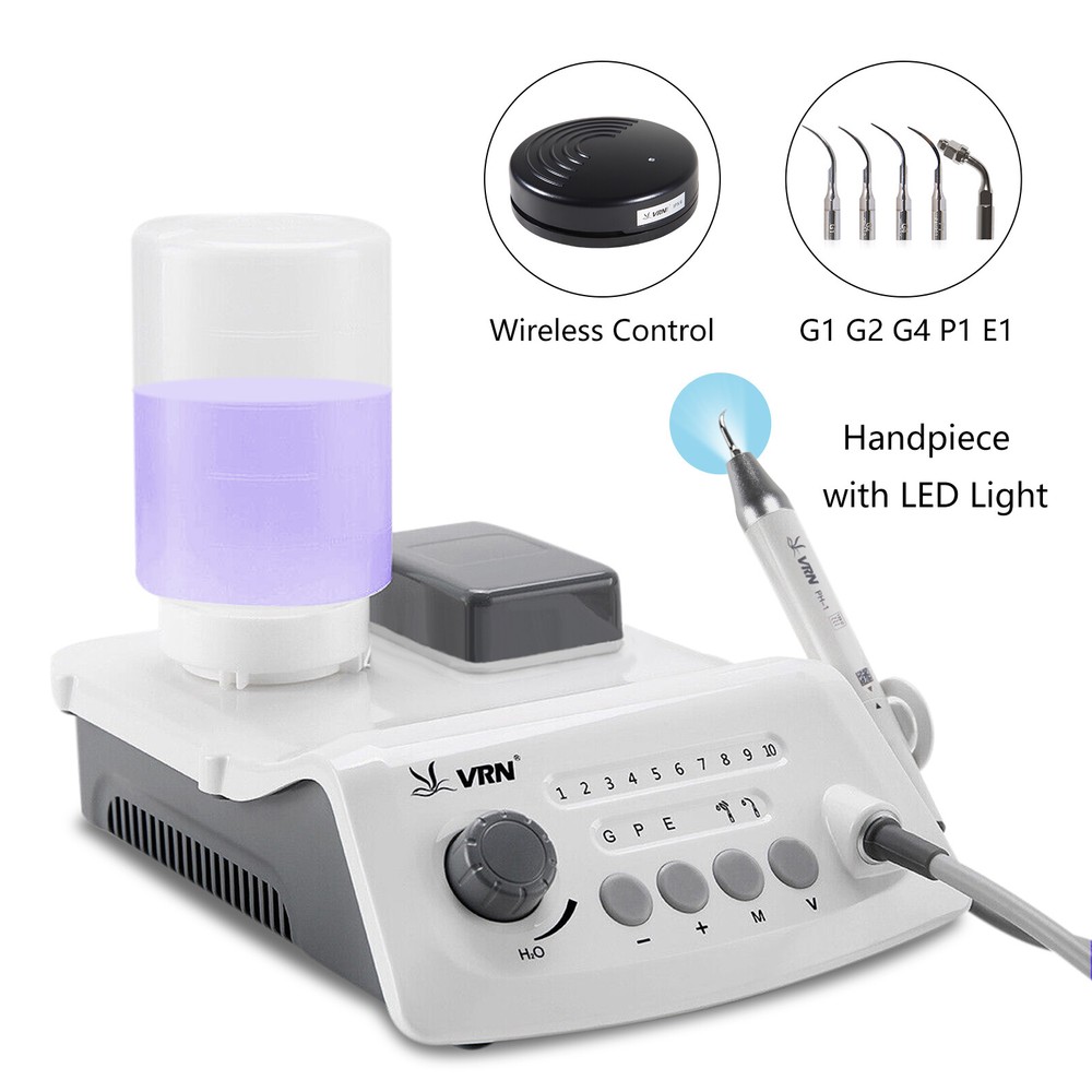 LED Dental Ultrasonic Piezo Scaler handpiece Bottles Fit EMS Cavitron Woodpecker