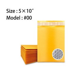 Kraft Bubble Mailers #00 #0 #1 #2 #3 #4 #5 #6 #7 Padded Shipping Envelopes