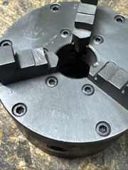 4″ BUCK 3 JAW ADJUST-TRU CHUCK 1 3/4-8 TPI