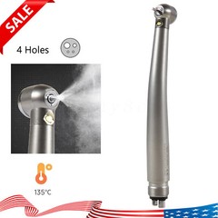 Askeadnt Dental LED E-generator Fiber High Speed Handpiece Air Turbine 4 Holes