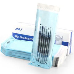 JMU Self Sealing Sterilization Pouches w/ Indicator Autoclave Sterilizer Multi