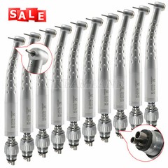 Pack of Dental Fast High Speed Handpiece with 4 Holes Swivel Coupler