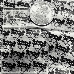 BaggiesSince1987 – 175175 ZipSeal DESIGN BAGS 100PCS METALLIC PRINT, 👀Details🔽