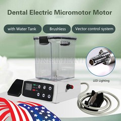 Dental Brushless LED Electric Motor fit 1:1 /1:5 /16:1 For Lab Practice