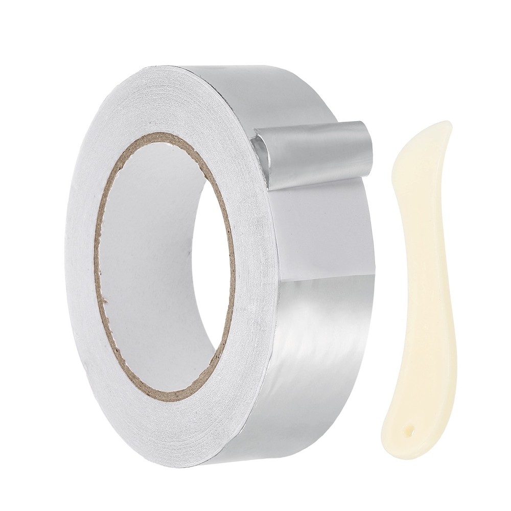 Aluminum Foil Tape (1.4″ x 164Feet, 2mil) – Metal Duct Tape HVAC Heat Patch