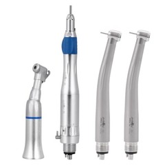 PANA MAX Dental High & Low Speed Handpiece Kits 4 Holes Push Button Air Turbine