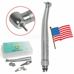 5 Packs Dental High Speed Handpiece Spray with 4 Holes Quick Coupler Swivel