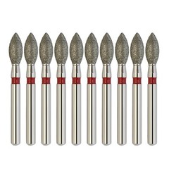 Dental Diamonds Football Egg Bur Multi-Use 368/023F Fine Grit Friction Grip FG
