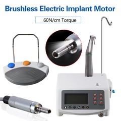 Dental LED Surgical Brushless Implant Motor System & 20:1 Handpiece Contra Angle