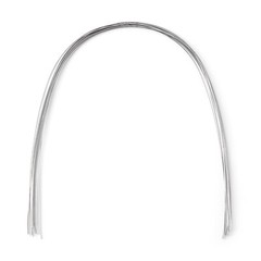 JMU 100pcs Dental Orthodontic Stainless Steel Round Arch Wires Ovoid Form