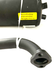 Predator 240-420cc SoQuiet Exhaust Universal Flex w/Muffler Golf Cart Mud Motor
