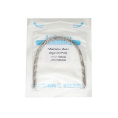 10 Pcs/pack Dental Orthodontic Stainless Steel Round/Rectangular Arch Wire Ovoid