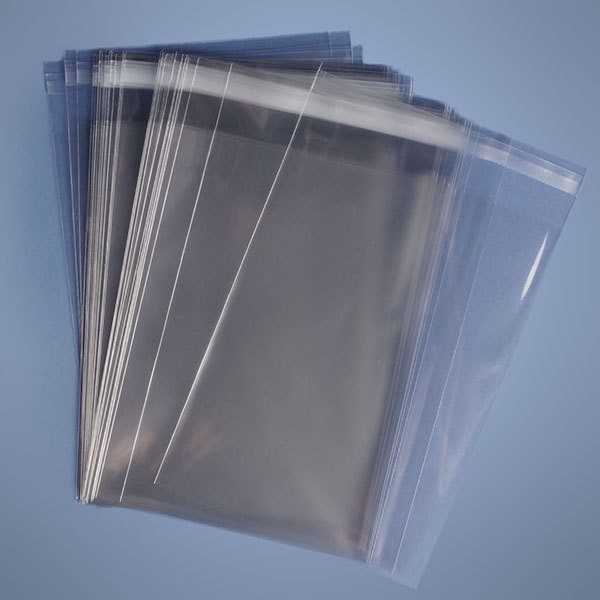 100 Clear Cello Bags, 4 5/8 x 5 3/4″ A2 Card + Envelope, LIP Adhesive 1.6 Mil
