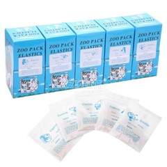 USA Dental Orthodontic Elastic Rubber Bands Latex Braces 3.5/5.0/6.5 OZ Zoo Pack