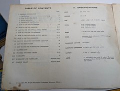 Vtg 1967 Knight KG-375A Universal Auto Analyzer Operator’s Manual Guide Book