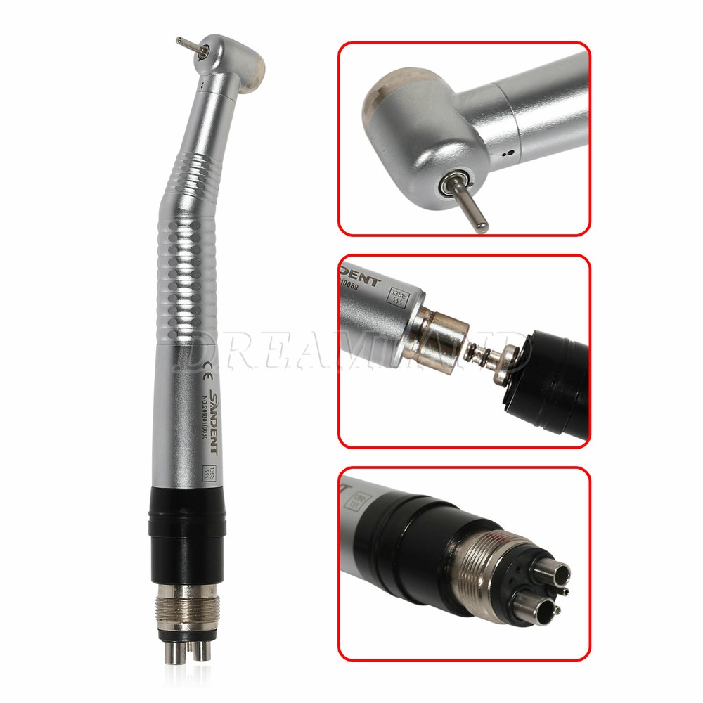 1-10 for NSK Dent High Speed Handpiece Standard Head + 4 Hole Quick Coupler