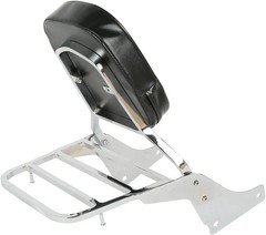 Backrest Detachable Sissy Bar W/Luggage Rack Backrest for Honda Shadow SABRE