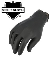 X-Large 6 MIL Textured Black Nitrile Exam Powder-Free Gloves 1000 Pieces