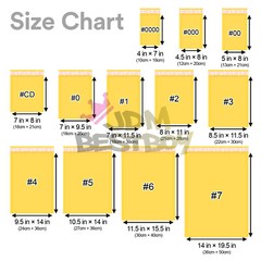 ANY SIZE Yellow Kraft Bubble Mailers Mailing Shipping Envelopes Bags Shockproof