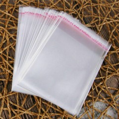 Clear Self Adhesive peel & Seal Cellophane Plastic OPP Transparent packing Bags
