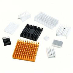 Aluminium Heatsink Radiator CPU Heat Sink Cooling Block Various Sizes Available