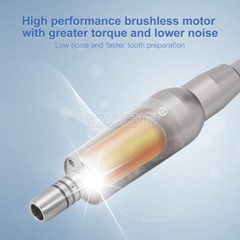 AZDENT Dental Brushless LED Electric Micro Motor /1:5 Increasing Handpiece