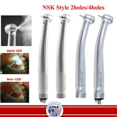1-10 Yabangbang Dental (LED E-generator) High Speed Handpiece 4/2 Hole Fit NSK