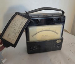 Vintage -General Electric Single Phase Watt Meter, Type AP-12
