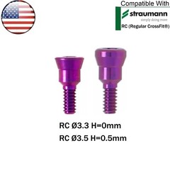US Dental Healing Cap Abutment NC/RC Healing Closure Fit Straumann ITI BL/BLT