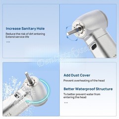 COXO Optic Fiber 1:5 Contra Angle Handpiece CX235C7 C7-5 Standard Head Dental