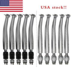 1-5 Yabangbang Dental Fast High Speed Handpiece with 4 Hole Quick Coupler Swivel