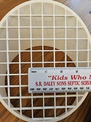30 Deg Sloped Drain Pipe Mesh Screen to Fit on Outside of Pipe, Various Sizes
