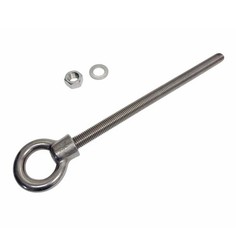 Marine T316 Stainless Steel 3/4″ x 12″ Shoulder Eye Bolt 4,700 Lbs WLL