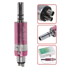 NSK Style Dental Low Slow Speed Air Motor Handpiece E-Type 2 holes /4 holes Pink