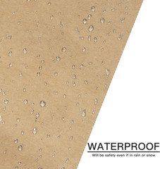 RUSPEPA Kraft Paper Poly Envelopes Mailer, Self Seal, 100% Recyclable, Reusable