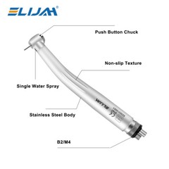 B2/M4 Dental High/Low Speed Handpiece Kits LED Straight Contra Angle Micromotor