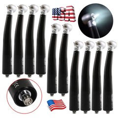 E-generator Dental LED Fiber Handpiece 3-Spray fot NSK + 4 Hole Quick Coupler