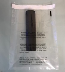9×12 Clear Bags Suffocation Warning Self Seal Bag 1.5 -ST ShipMailers