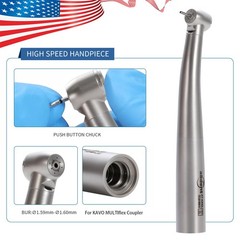 abdent Dental Fiber Optic LED Handpiece Four Spray Fit KAV MULTIflex Coupler