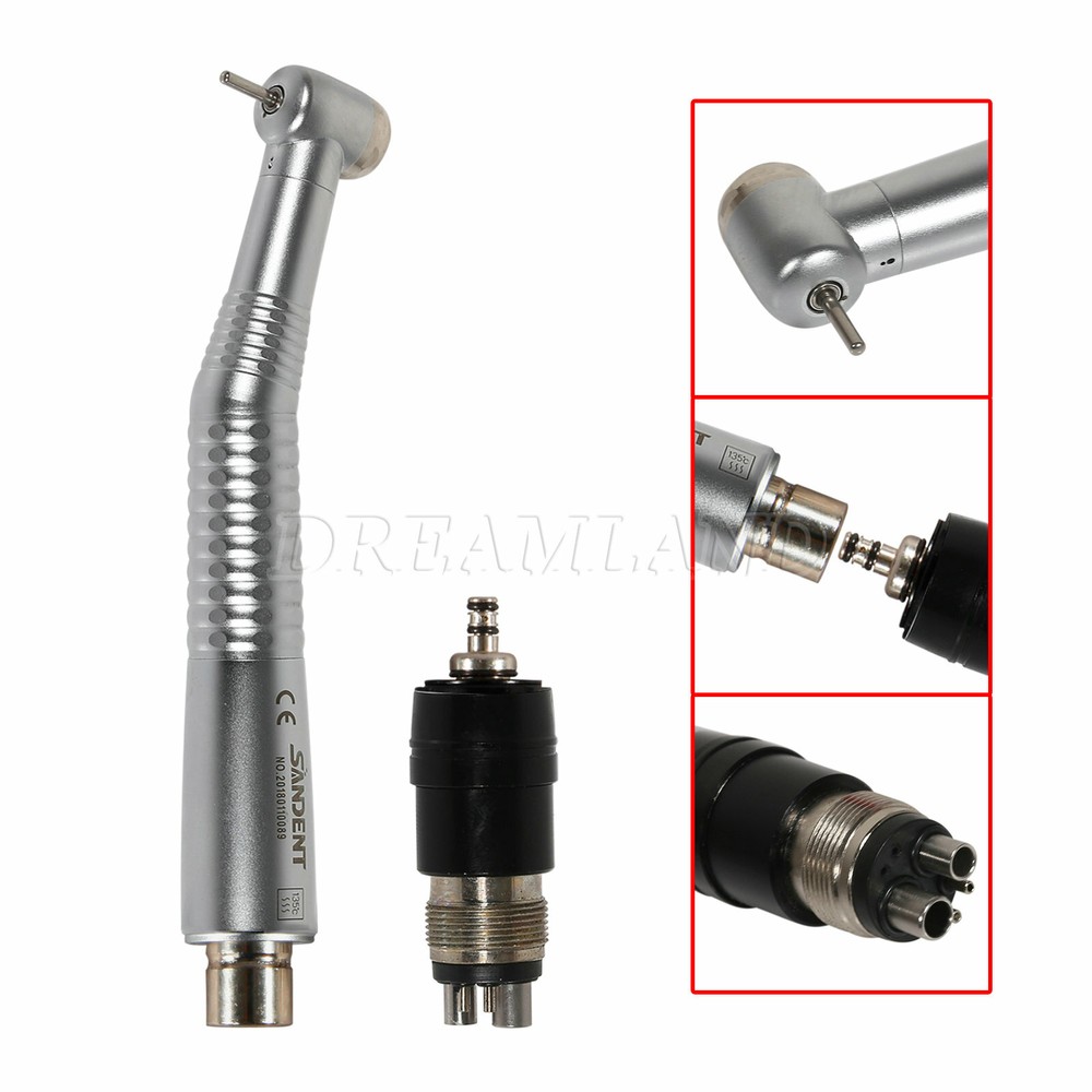 NSK Style Dent High Speed Handpiece Standard Head 4 Hole Quick Coupler UBK