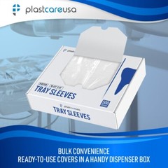 Dental Tray Sleeves 10.5″ x 14″ – B Ritter Style | 500 to 3000 PCS | Disposable