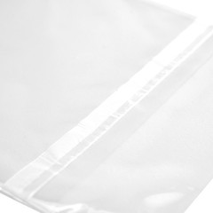 500 OPP Plastic Wrap Bag for Standard 12mm Blu-Ray PS3 Case Peal & Seal