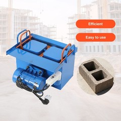 110V 550W Hollow Block Making Machine 2 Holes Brick Size 15.74X7.87X7.87inch