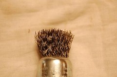 Weiler 1-1/8″ Crimped Wire Brush 1/4″ Shaft 22,000 RPM’s USA