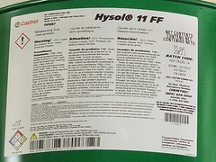 Castrol Hysol 11 FF, 5 gallon pail.