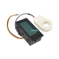 DC 0-300V 50/100/200/400A Voltage Current Power Meter STN LCD Hall Coulombmeter