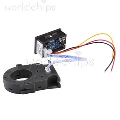 DC0-300V 50/100/200/400A Digital Current Voltage Meter Hall Ammeter Voltmeter